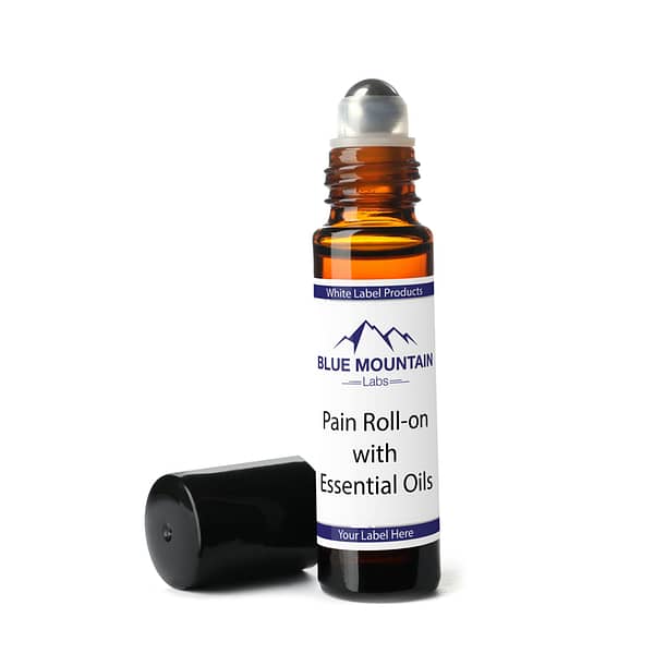 White Label Pain Roll-on with Essential Oils